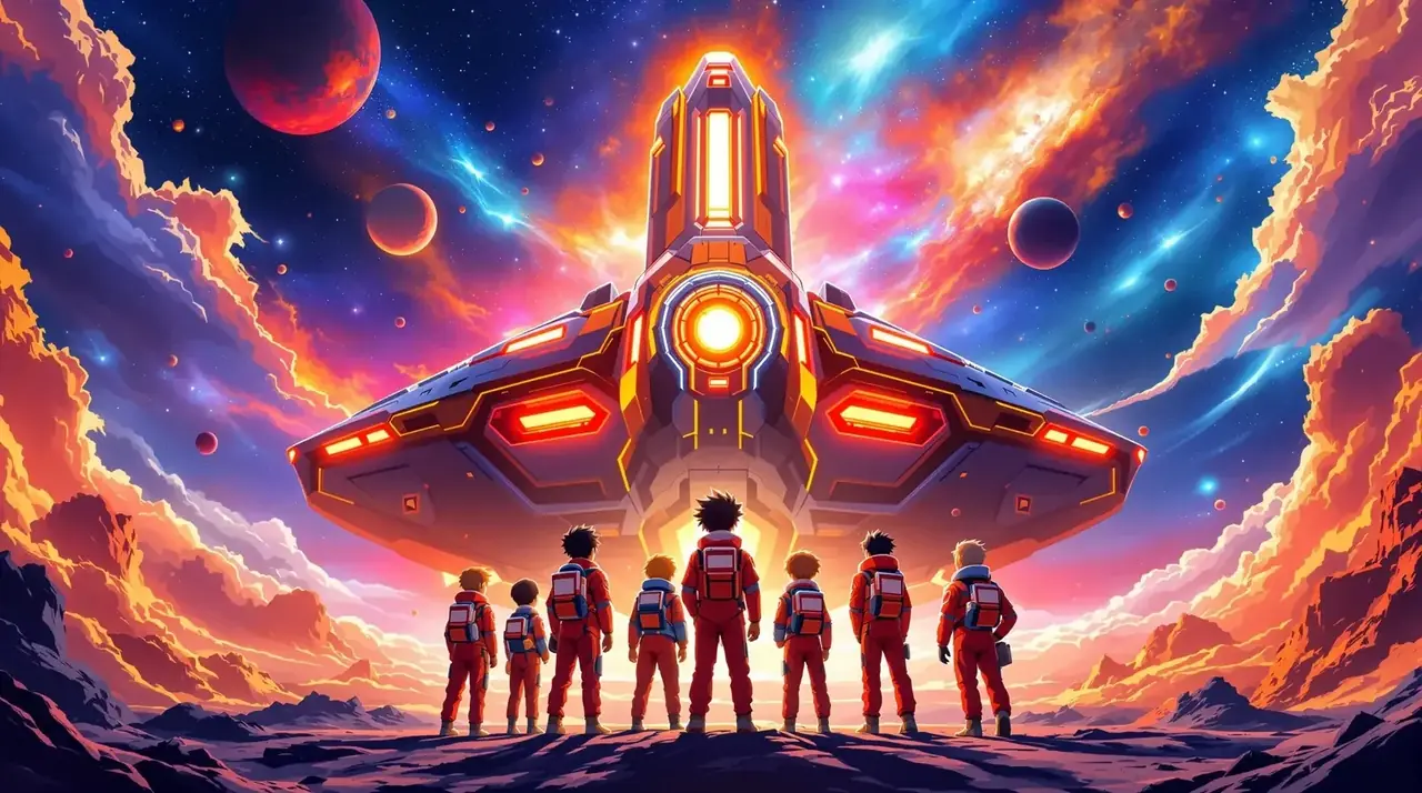 星际少年团动漫横幅